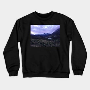 Violet Dusk Norway Mountainside Crewneck Sweatshirt